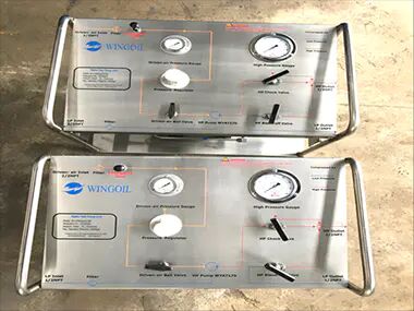 Hydrostatic test equipment to Nigeria