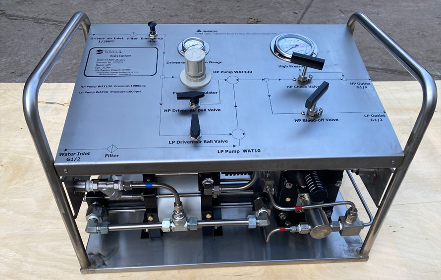 10000psi Dual Pump System