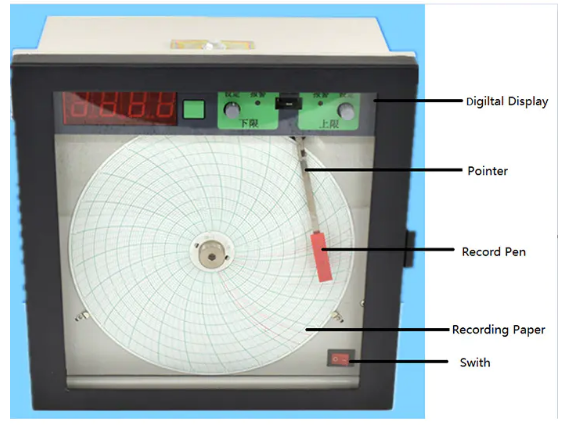 Paper Chart Recorder Unit Portable Hydrostatic Test Pump