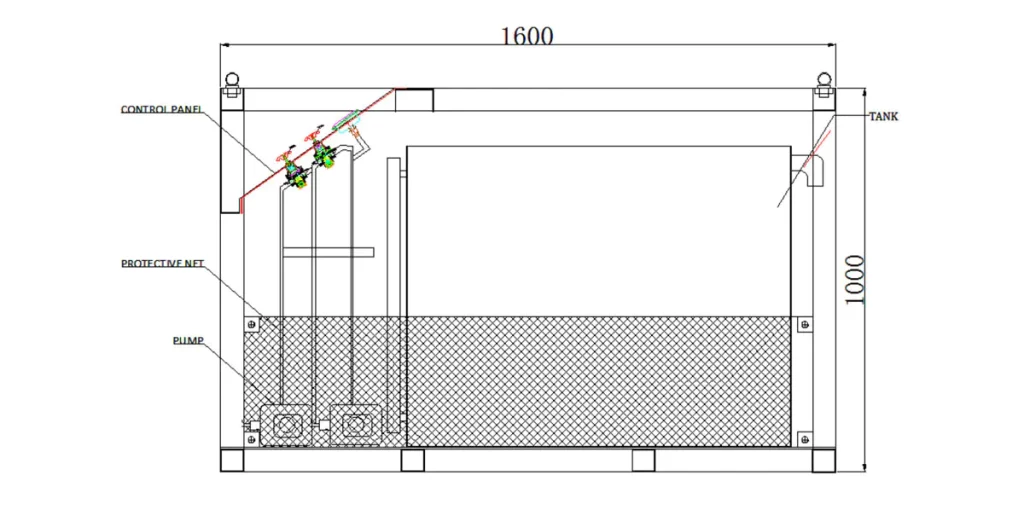 Pressure Testing System With Chart Recorder Pipeline Pressure Testing Equipment