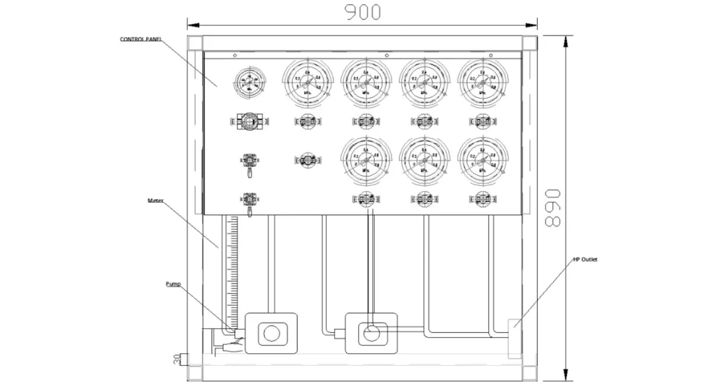 Chemical Metering Pump System Chemical Injection System
