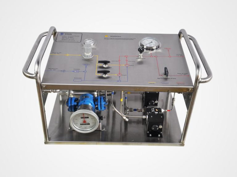 Portable Hydrostatic Pressure Equipment with Oval Gear Meter