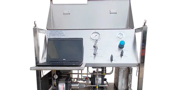 Burst Pressure Test Equipment Dual Hydrostatic Test Pump System