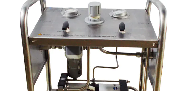 Portable Gas Booster Portable Hydrostatic Test Pump