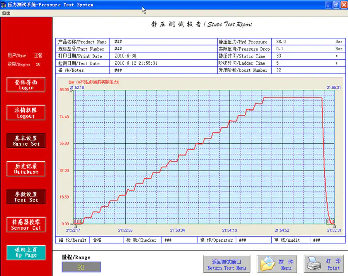 Pressure Testing And Injection Equipment Burst Pressure Test Equipment