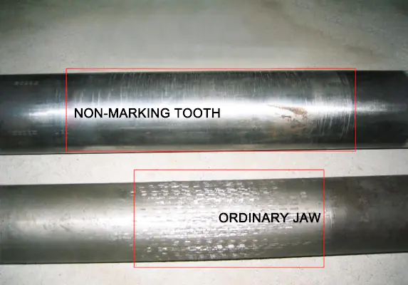 Non-Marking Die Tooth Power Tong Frac Plugs
