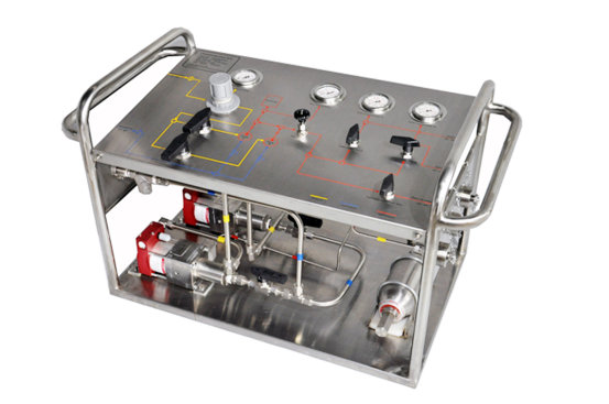 In May 2016, oil addictive injection skid pressure up to 15000psi for Indonesian clients.