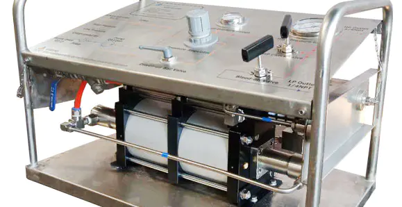 Portable Hydro Test Pump System Electric Hydrostatic Test Pump