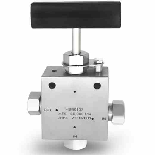 Manual needle valve 02