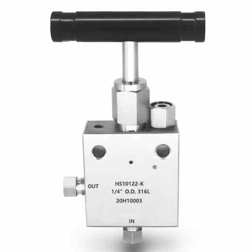 manual control ferrule high pressure needle valve 01