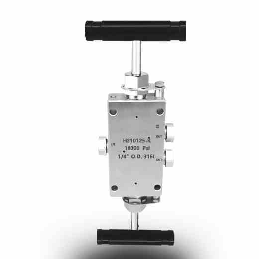 manual control ferrule high pressure needle valve 02