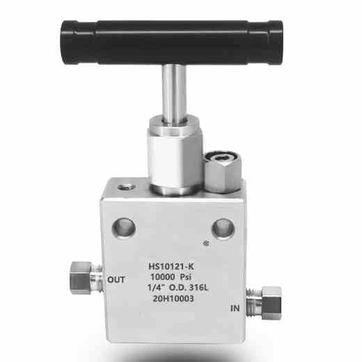 manual control ferrule high pressure needle valve 02