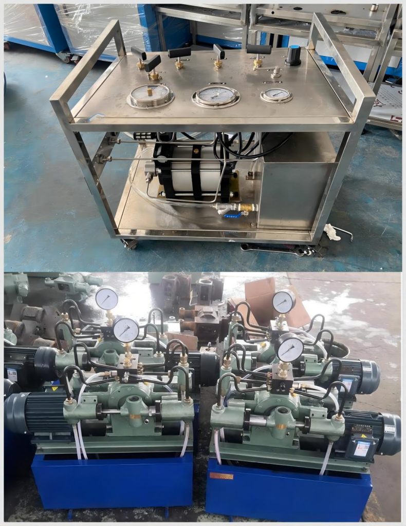 hydrostatic test pumps