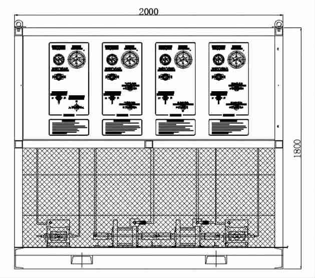 Gas and Liquid Pressure Testing Skid Burst Pressure Test Equipment