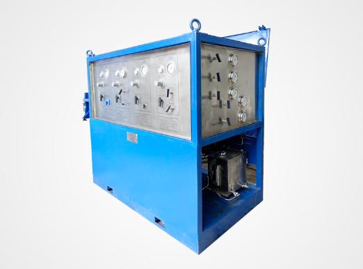 Gas and Liquid Pressure Testing Skid