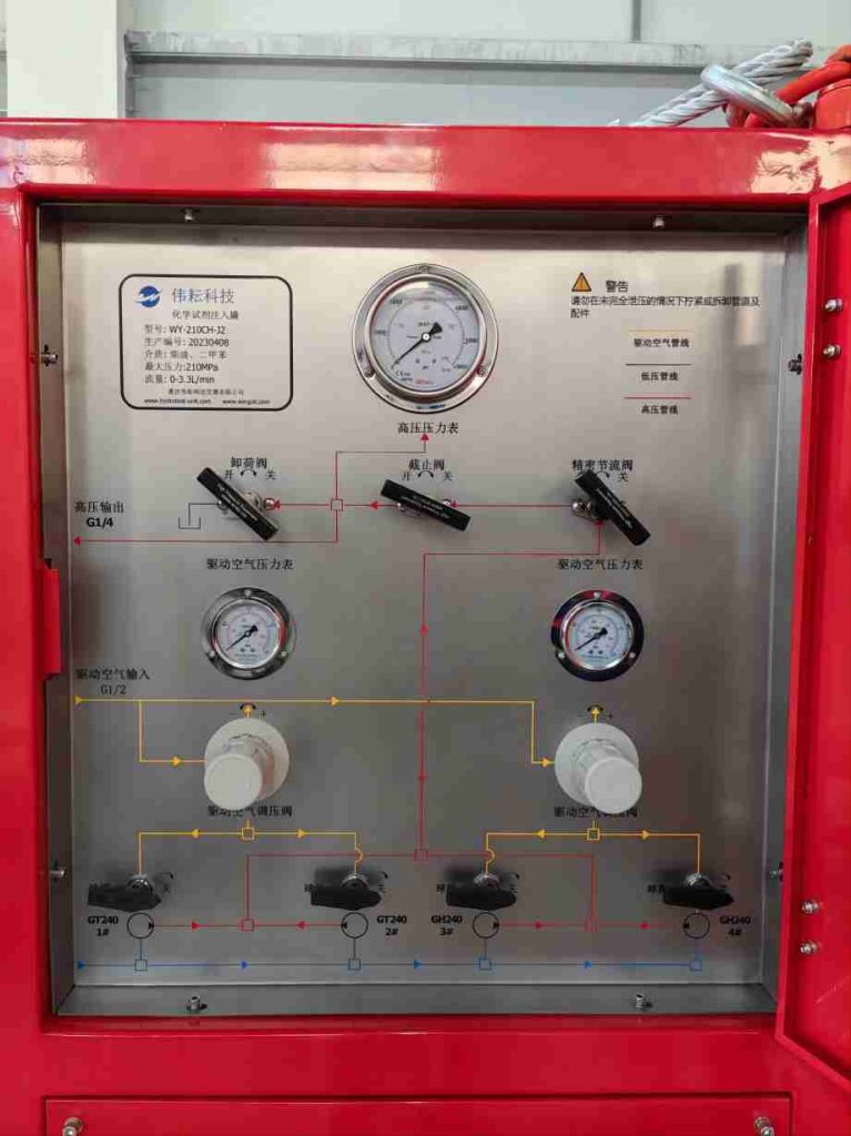 Chemical Reagent Injection Skid-1
