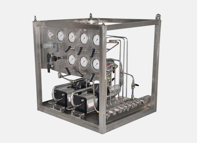 chemical metering pump system