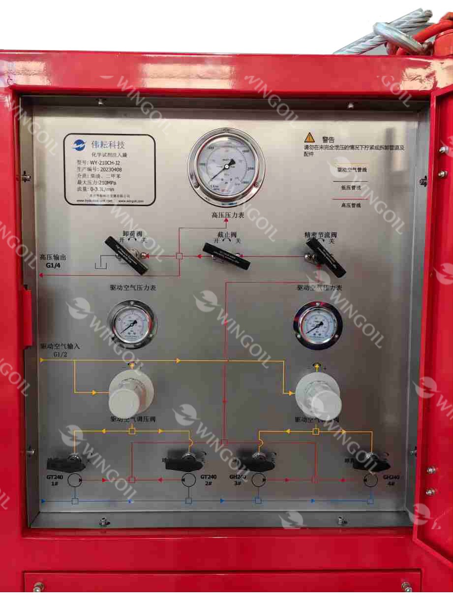 Chemical Reagent Injection Skid-1