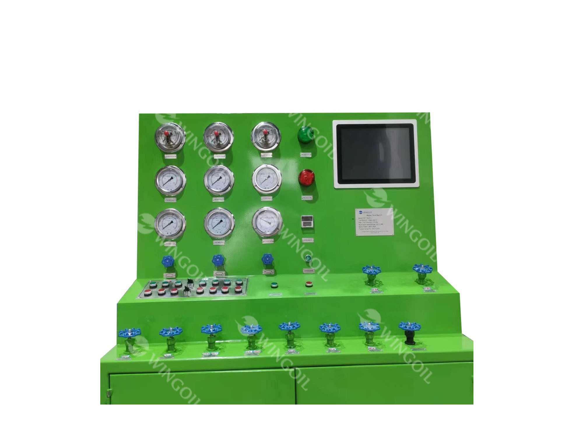 Valve test bench
