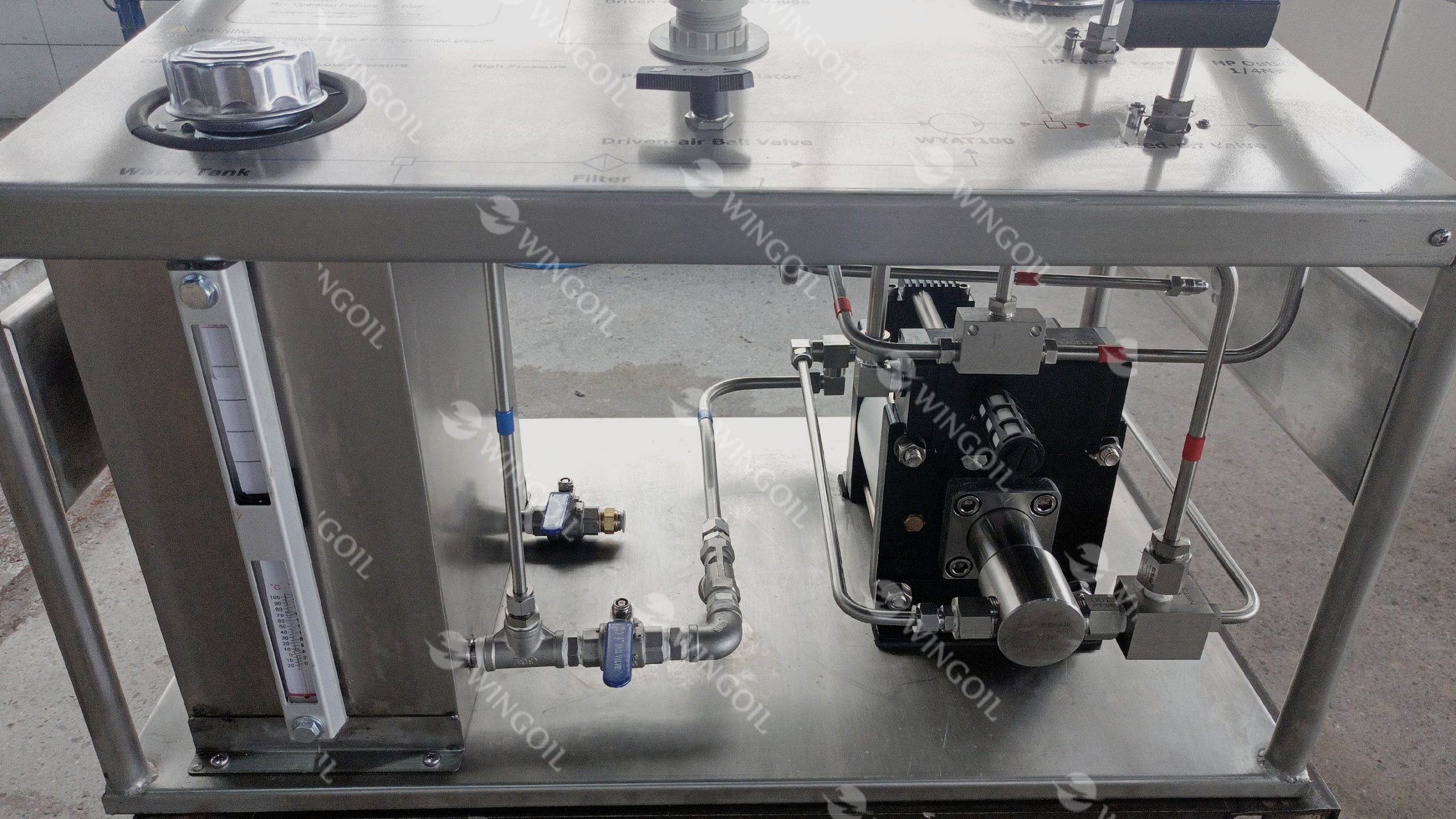 Portable Hydro Test Pump 2 - WY-800W-J0A