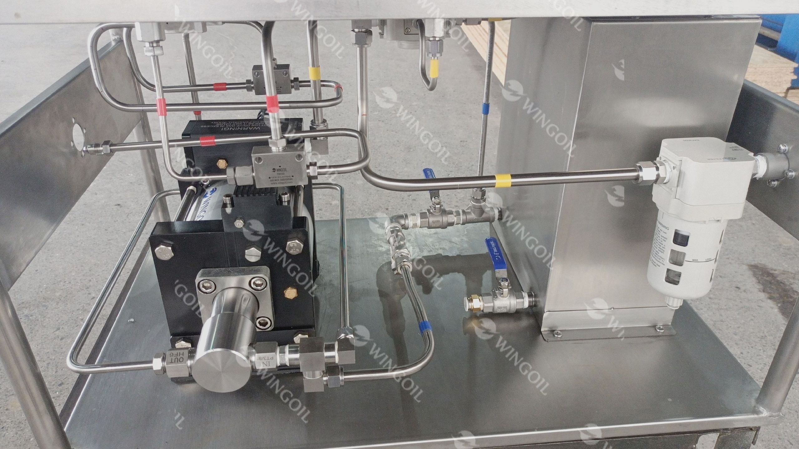 Portable Hydro Test Pump 3 - WY-800W-J0A