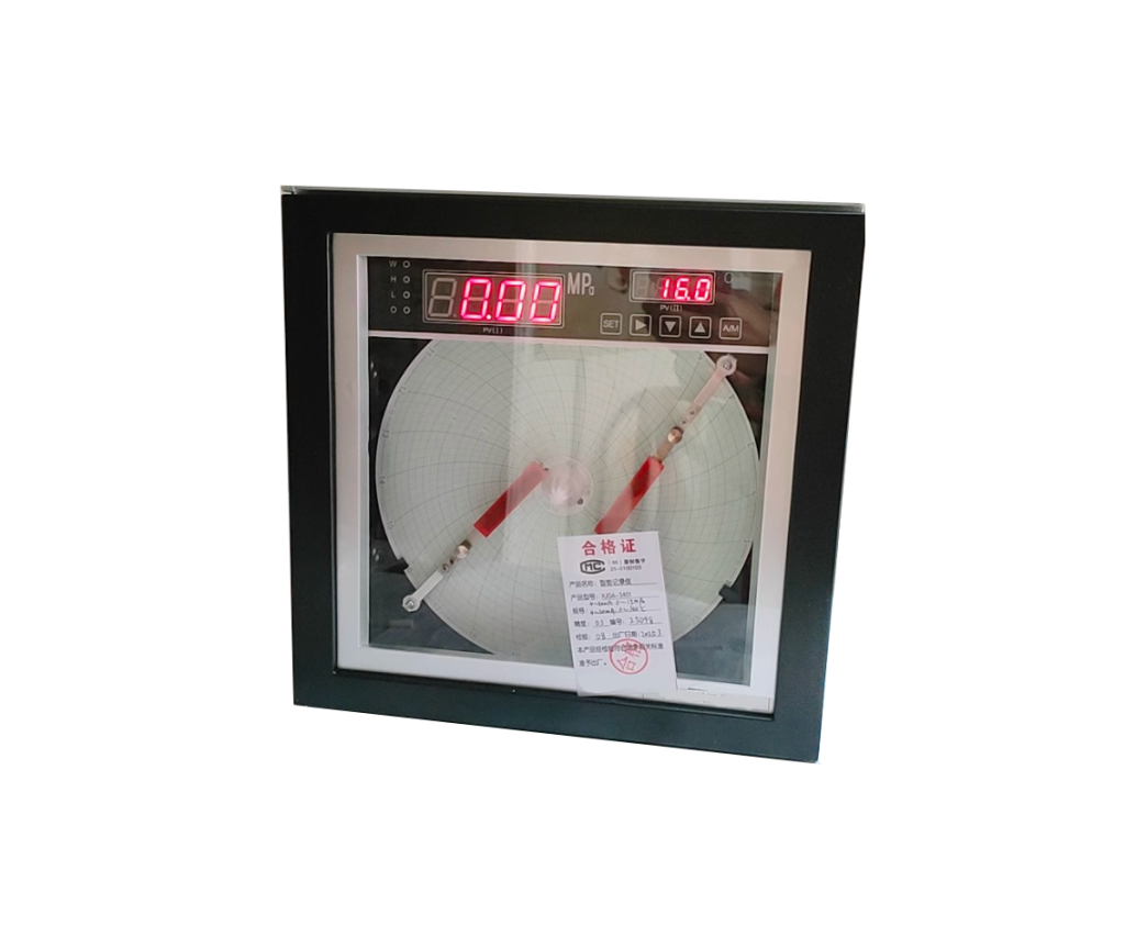 Mechanical Circular Paper Chart Recorder - Dual-pen