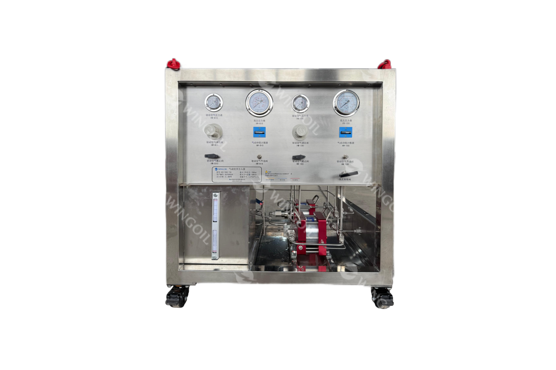 Pneumatic Chemical Injection Skid