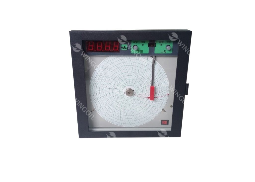 Mechanical Circular Paper Chart Recorder - Single-pen - Mpa