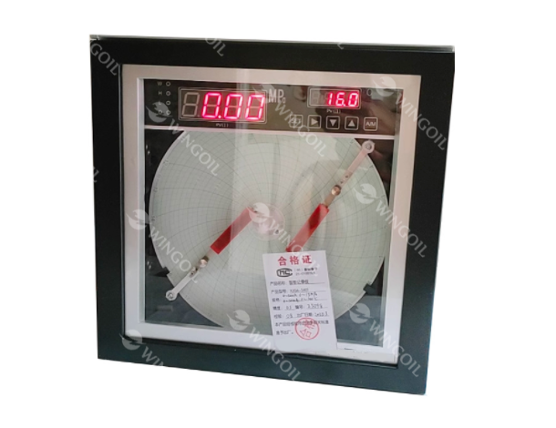 how to read a circular chart recorder