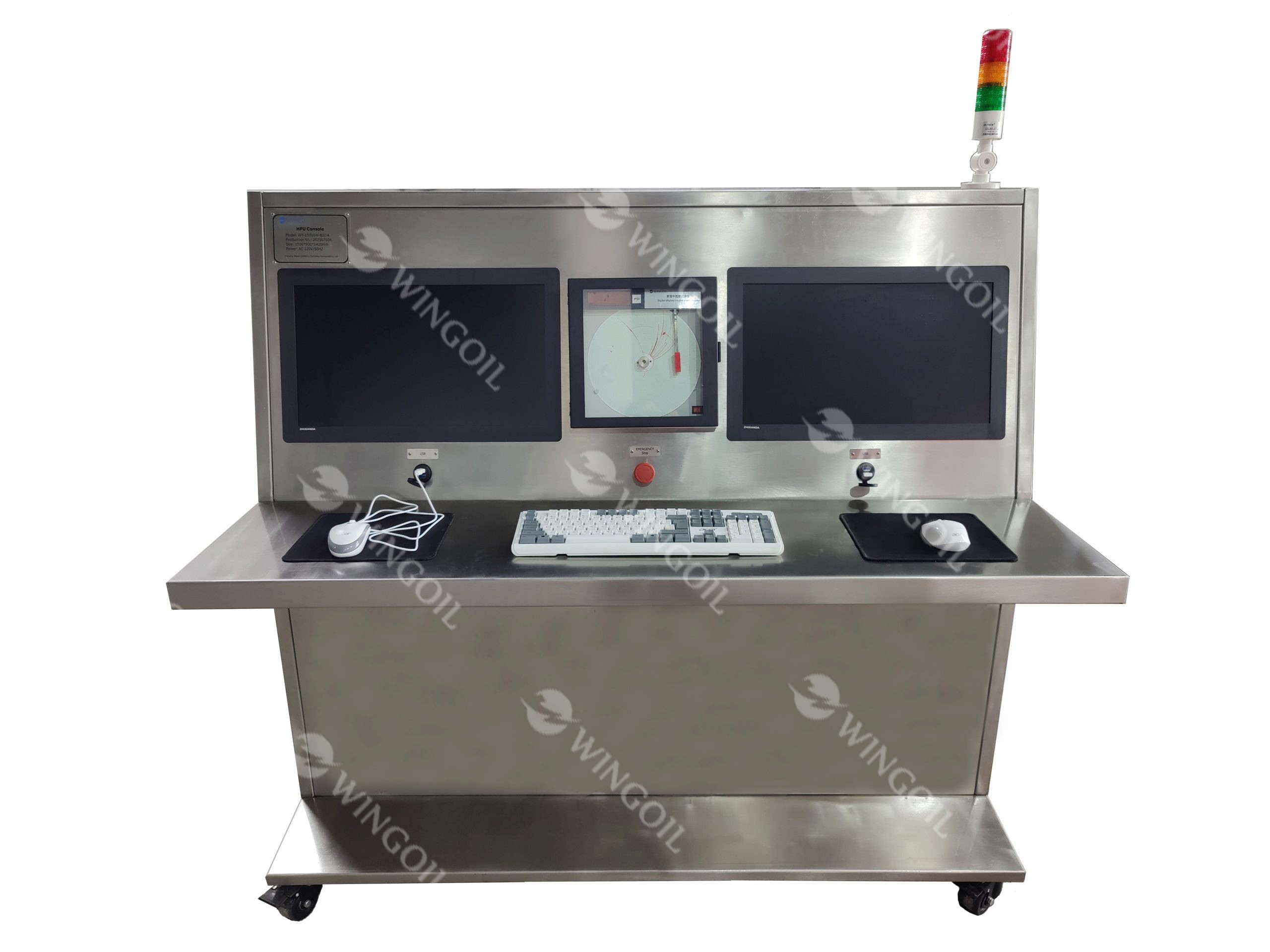 316SS Pressure Testing Equipment - HPU Console