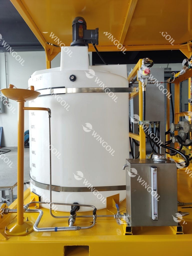 Chemical Injection Package Back View