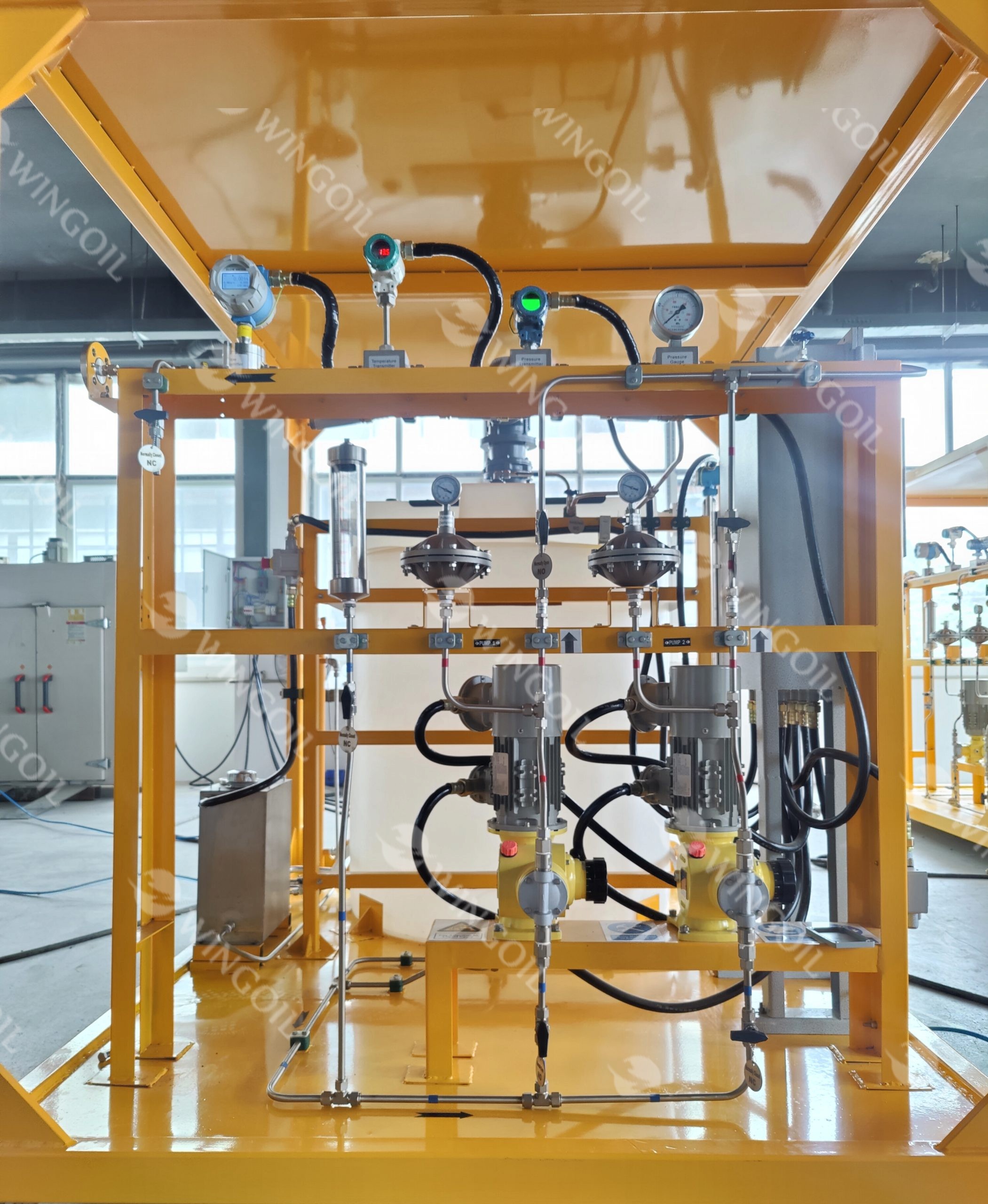 Chemical Injection Package - Front View