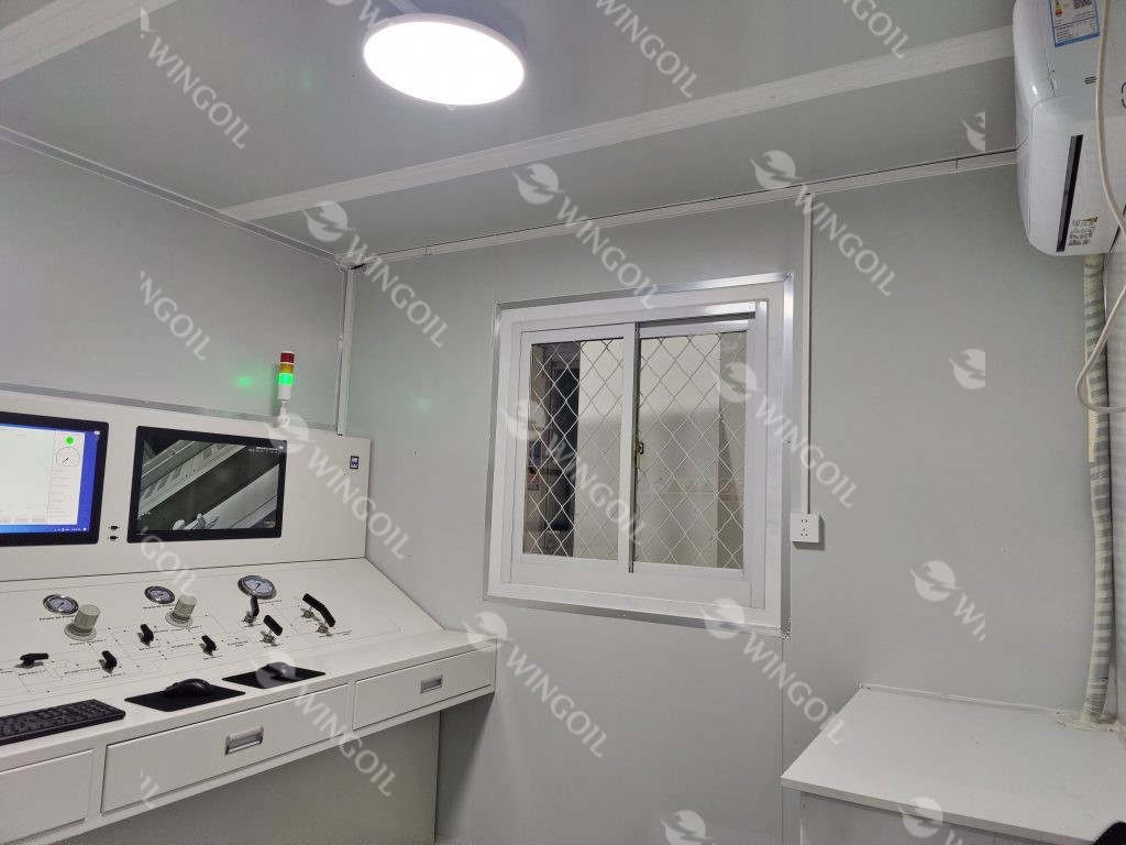 Containerized Pressure Testbay Room