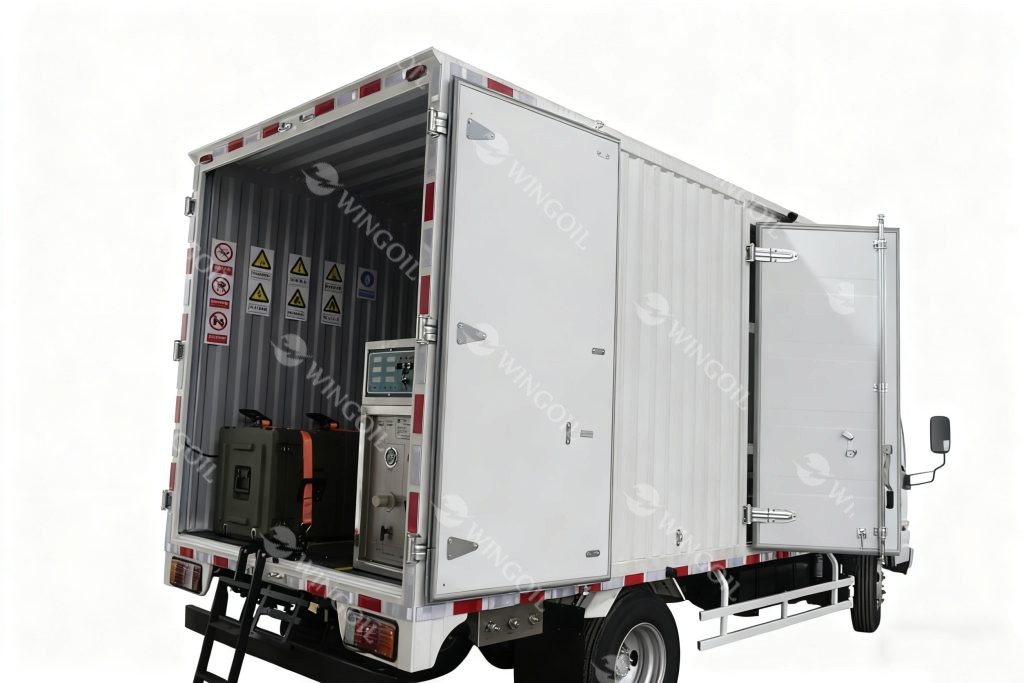 Wellhead Pressure Test Vehicle