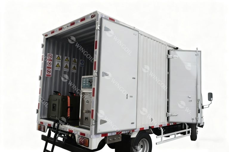 Wellhead Pressure Test Vehicle