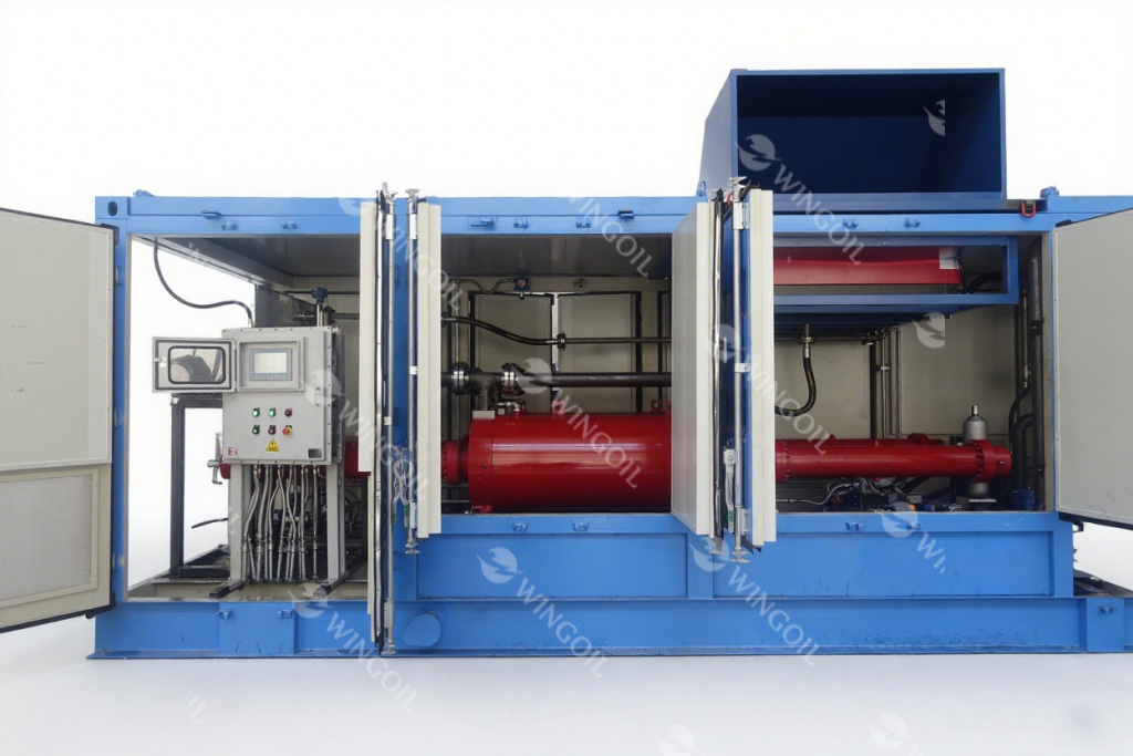 complete mutiphase pump system