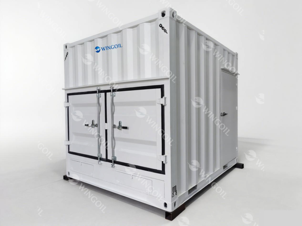 containerized pressure testbay room