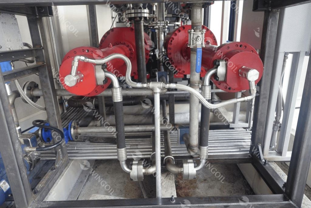 delivery mutiphase pump system