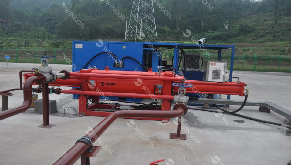 multiphase pumping equipment connecting