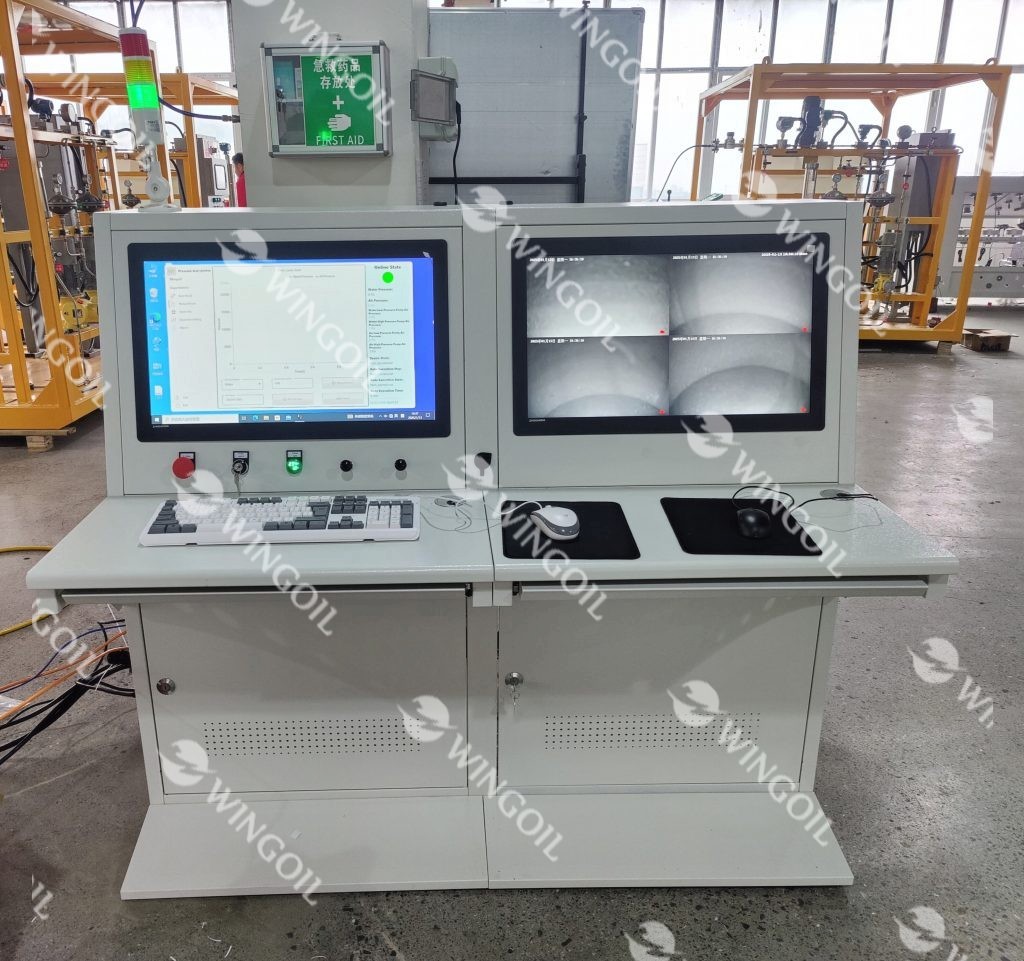 15000psi Dual Pressure Test System Pressure Monitoring Device 2