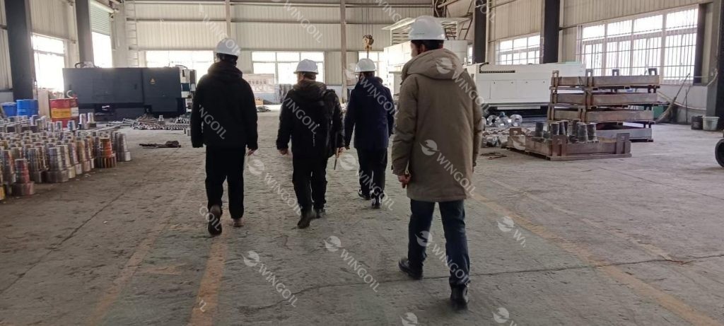 Wingoil Visited a Large Forging Enterprise to Explore High pressure Common Rail Pipes and Forging Process