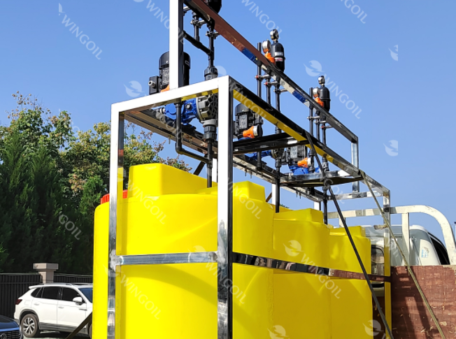 choose corrosion inhibitor injection skid