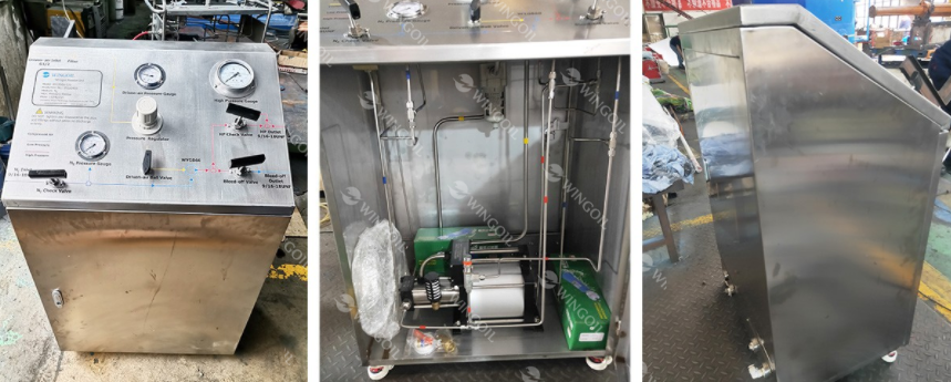 wingoil nitrogen booster system