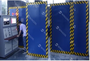 Dissolvable frac plug test 2 of Practical Applications of Wingoil‘s Downhole Tool Testing Products