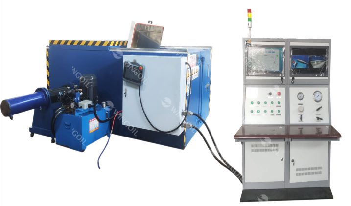 Dissolvable frac plug test 3 of Practical Applications of Wingoil‘s Downhole Tool Testing Products