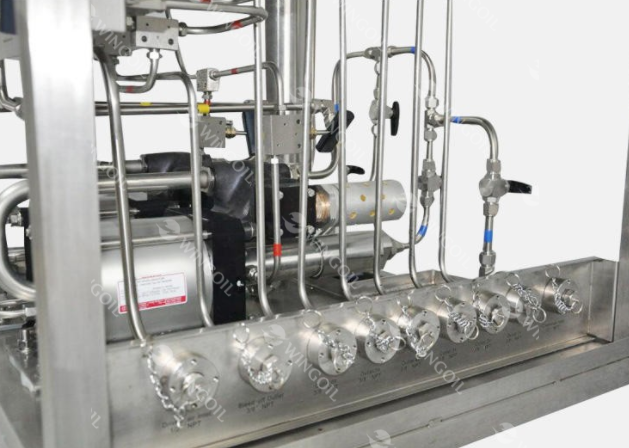 chemical metering pump system composition