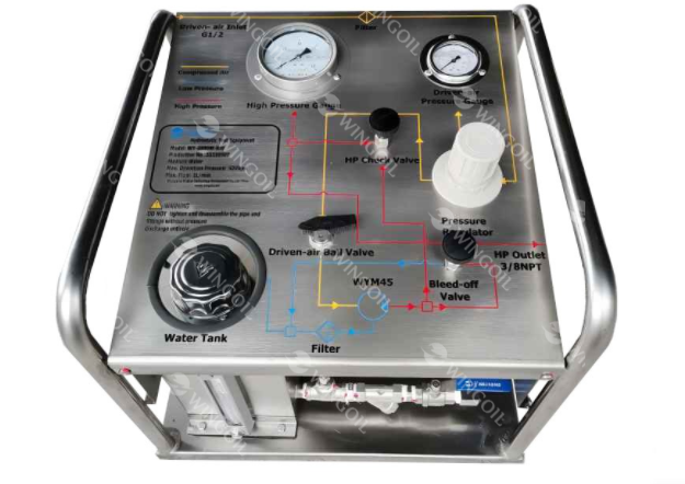 what is electric hydrostatic test pump