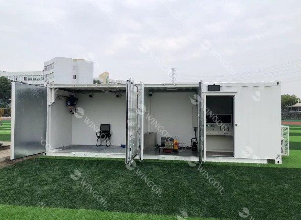 what is containerized pressure test bay