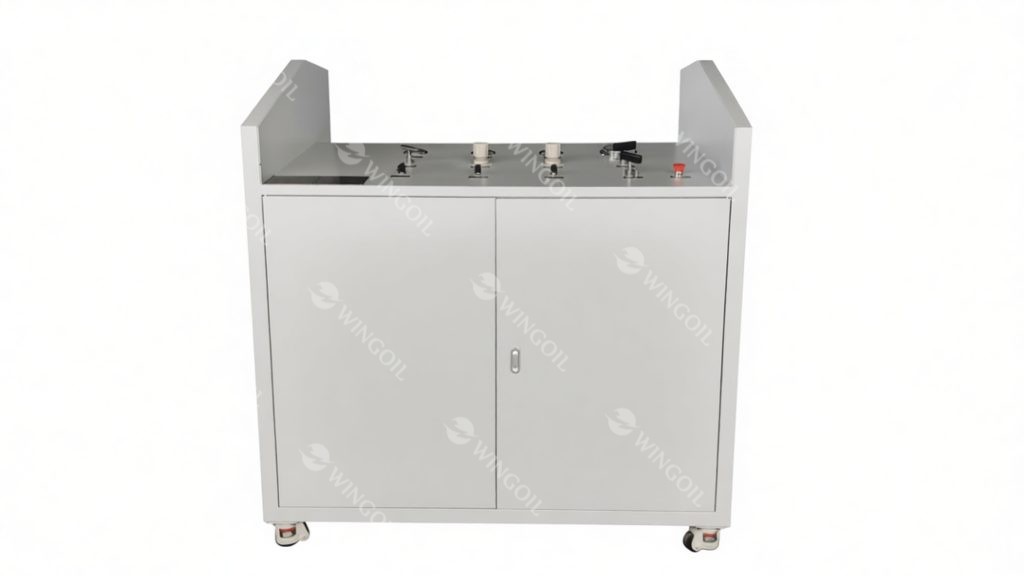 Auto HP Testing System with Explosion-proof Pressure Test Chamber - Manual control console