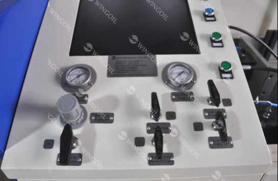 Pressure Hydraulic Testing PLC Control Data Recording